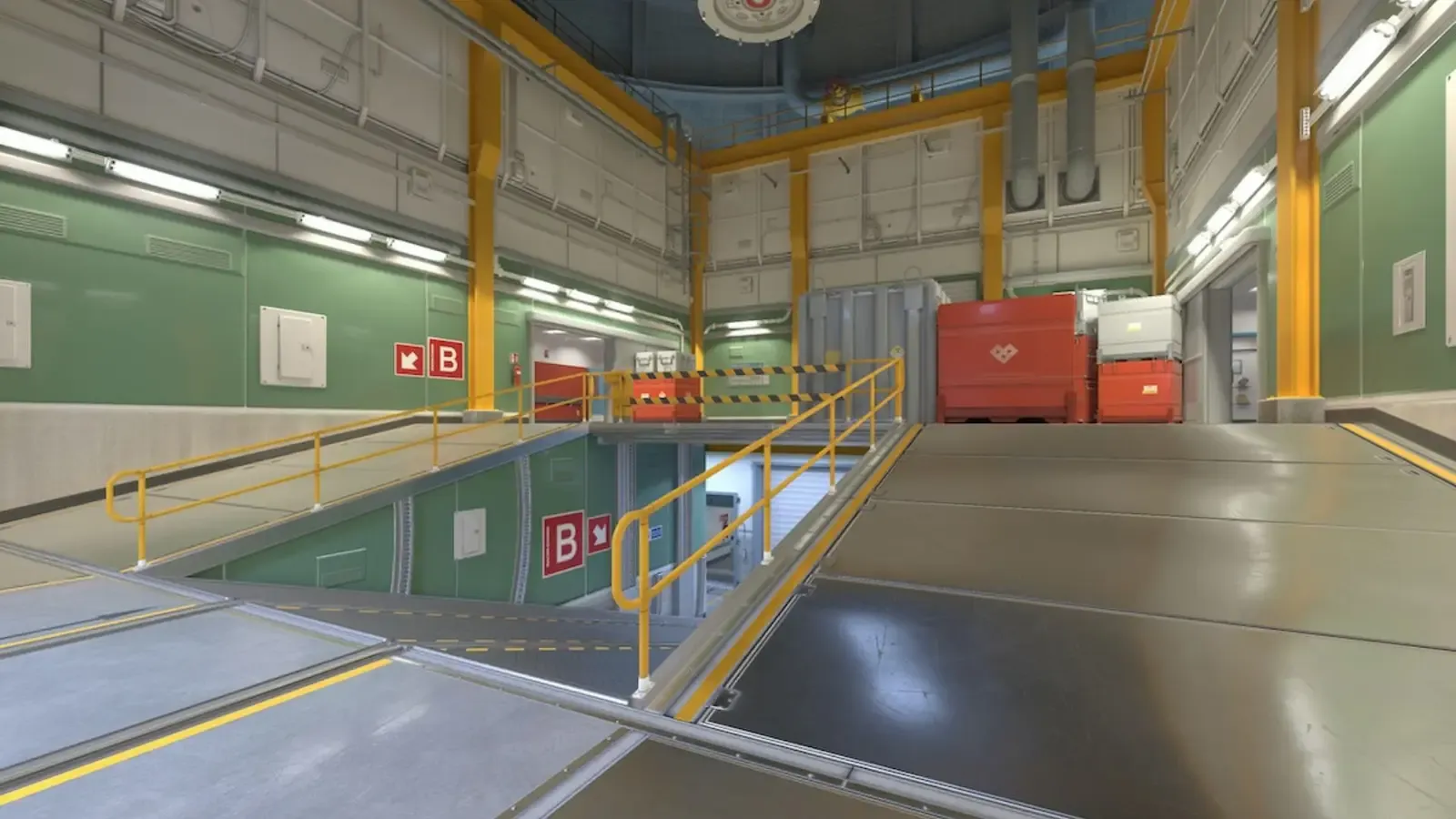 Vue de la carte Nuke sur Counter-Strike 2
