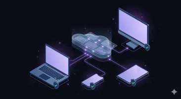 Schema d'architecture Microsoft Intune pour la gestion de flotte mobile et le deploiement zero-touch en PME