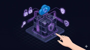 Schéma d'architecture zero-knowledge d'un coffre-fort de mots de passe d'entreprise